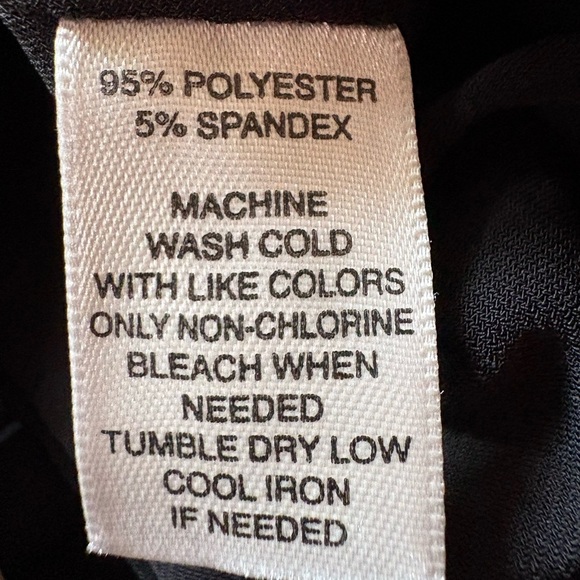 White House Black Market Elegant Black Sleeveless Dress - Picture 4 of 4